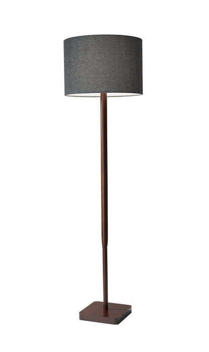 Adesso Home 4093-15 Floor Lamp, Walnut Rubber Wood