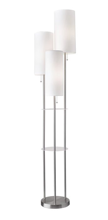 Adesso Home 4305-22 Three Light Floor Lamp, Metal
