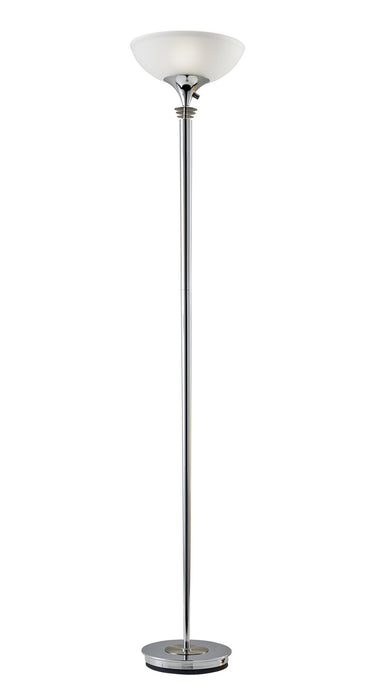 Adesso Home 5120-22 Two Light Torchiere, Chrome