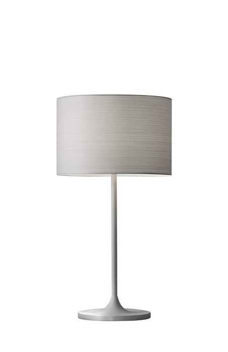 Adesso Home 6236-02 Table Lamp, White Metal