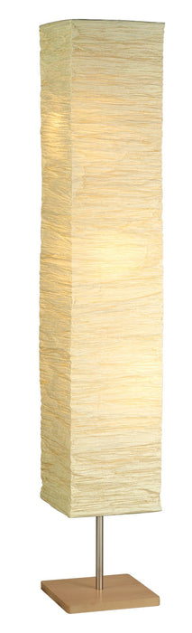 Adesso Home 8022-12 Three Light Floorchiere, Natural Wood