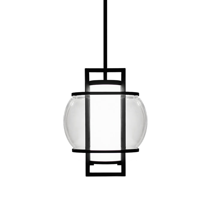 Modern Forms PD-W74615-BK LED Outdoor Pendant, Black