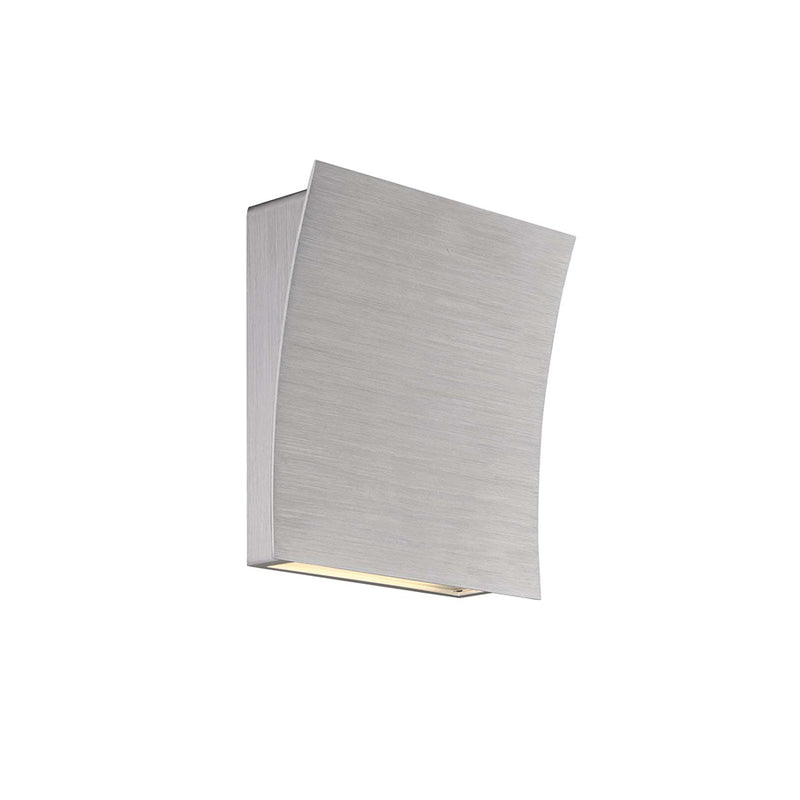 Modern Forms WS-27610-AL LED Wall Sconce, Brushed Aluminum