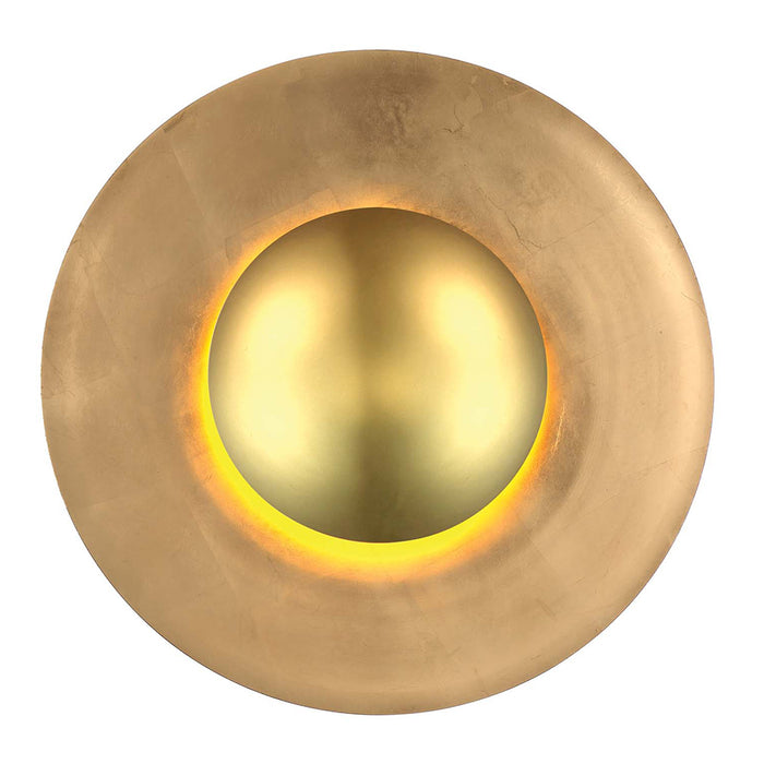 Modern Forms WS-30624-GL LED Wall Sconce, Gold Leaf