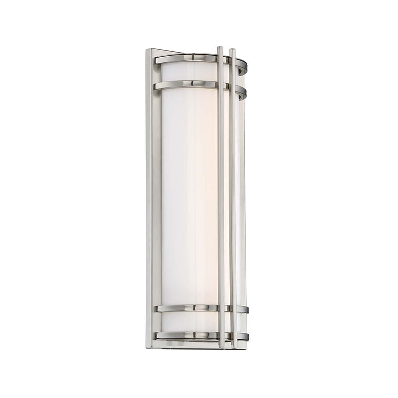 Modern Forms WS-W68618-SS LED Outdoor Wall Sconce, Stainless Steel