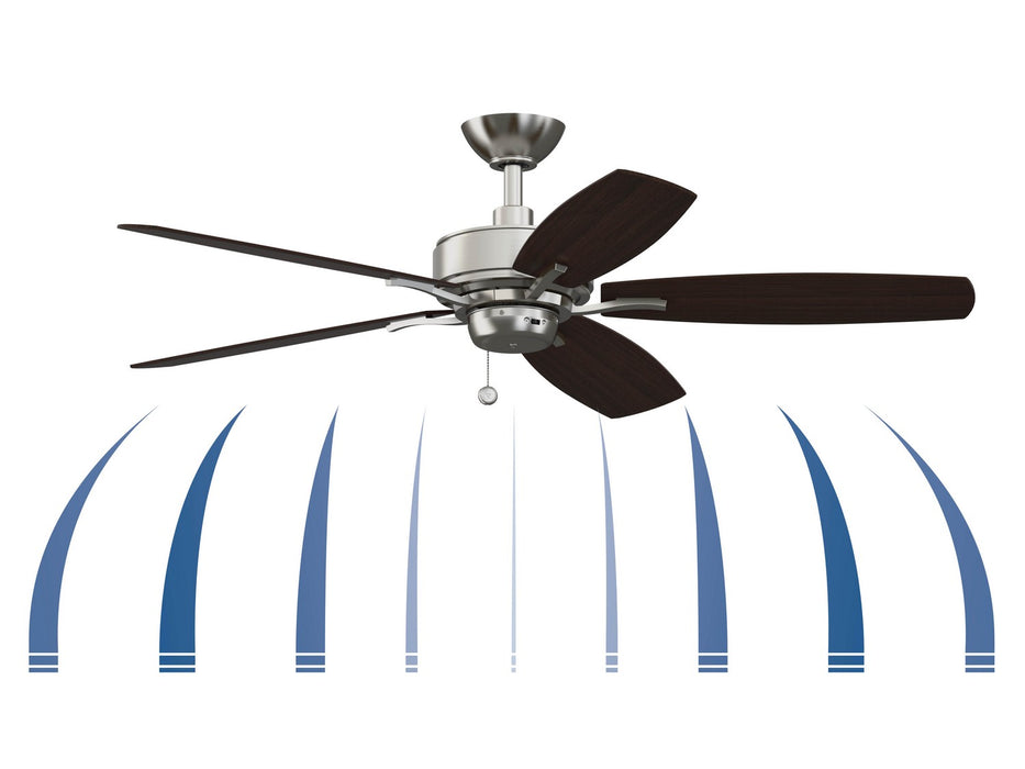 Fanimation FP6284BN 52" Ceiling Fan, Brushed Nickel