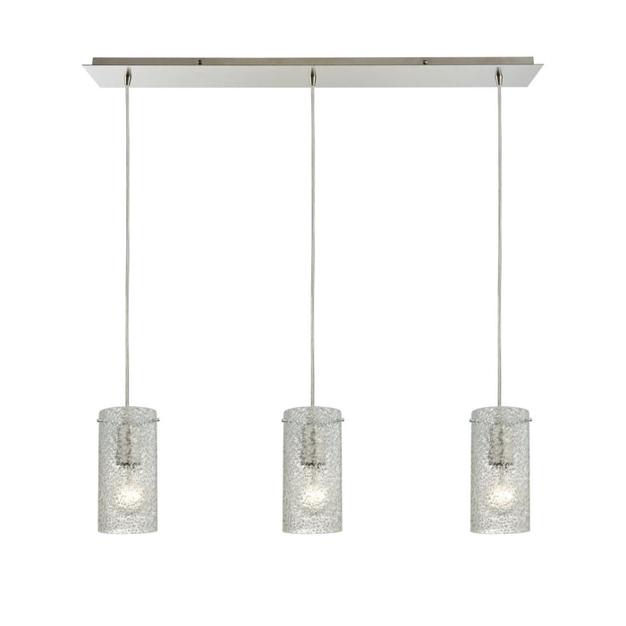 ELK Home 10242/3LP Three Light Pendant, Satin Nickel