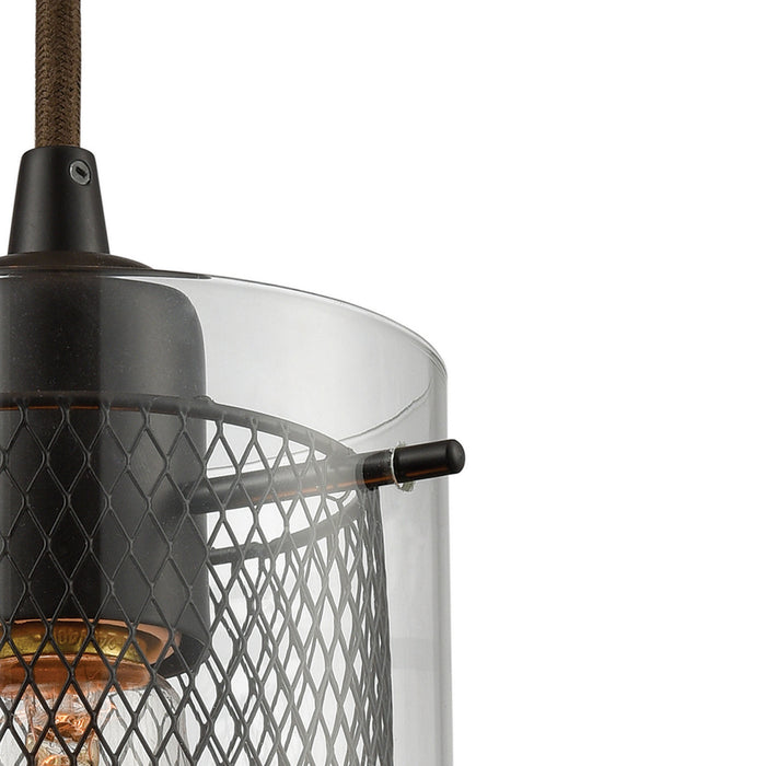 ELK Home 10448/3LP Three Light Pendant, Oil Rubbed Bronze