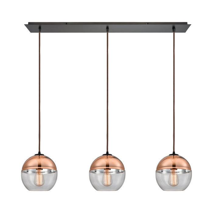 ELK Home 10490/3LP Three Light Pendant, Oil Rubbed Bronze