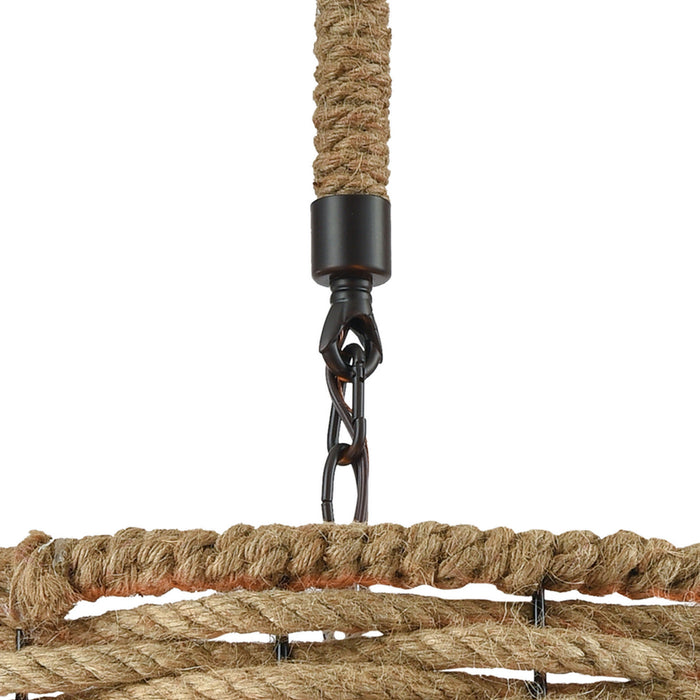 ELK Home 10711/3-LED LED Chandelier, Oil Rubbed Bronze