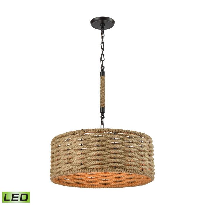 ELK Home 10711/3-LED LED Chandelier, Oil Rubbed Bronze