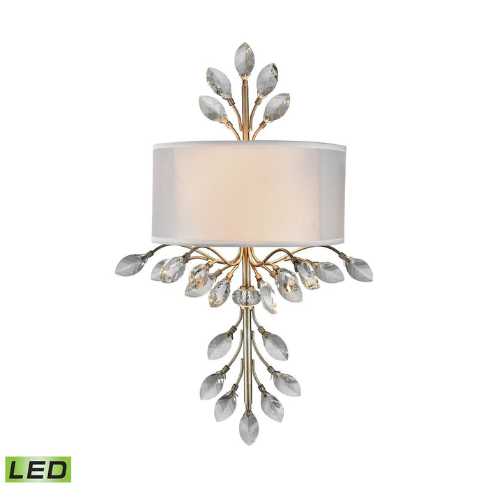 ELK Home 16280/2-LED LED Wall Sconce, Aged Silver