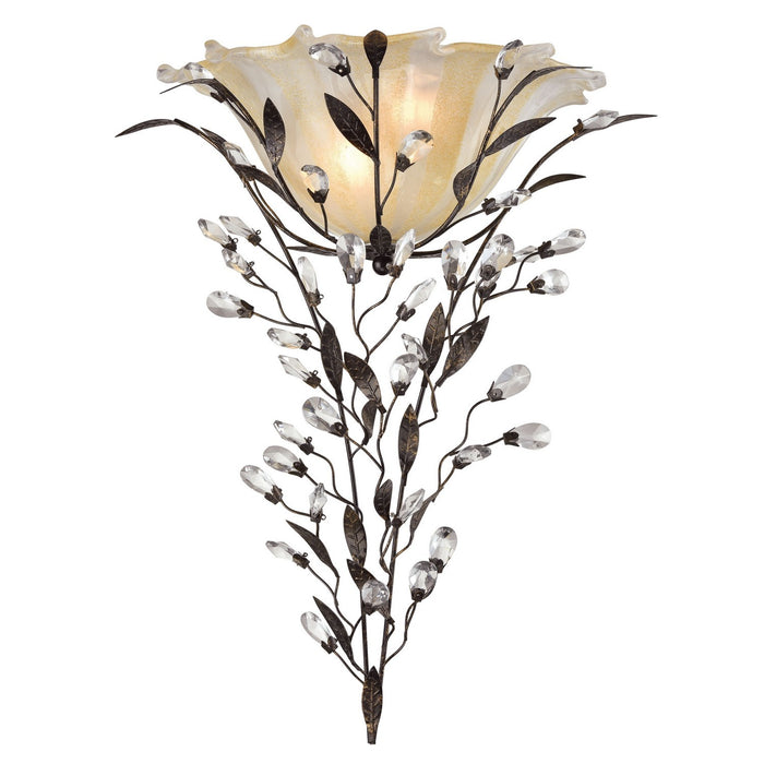 ELK Home 18129/2 Two Light Wall Sconce, Deep Rust