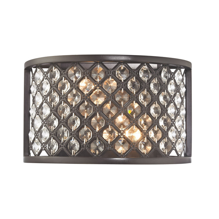 ELK Home 32100/2 Two Light Wall Sconce, Oil Rubbed Bronze