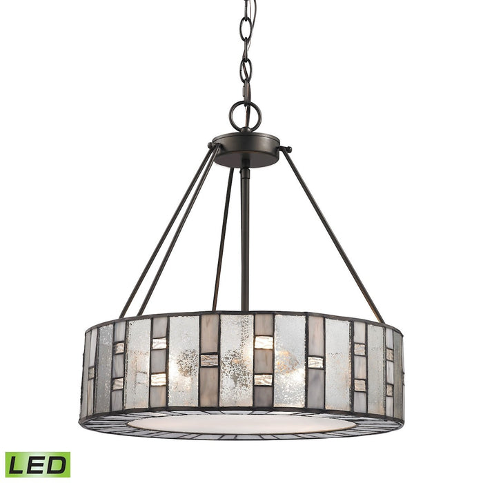 ELK Home 70212/3-LED LED Chandelier, Tiffany Bronze