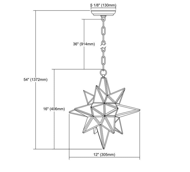 ELK Home 72154/1 One Light Mini Pendant, Brushed Brass