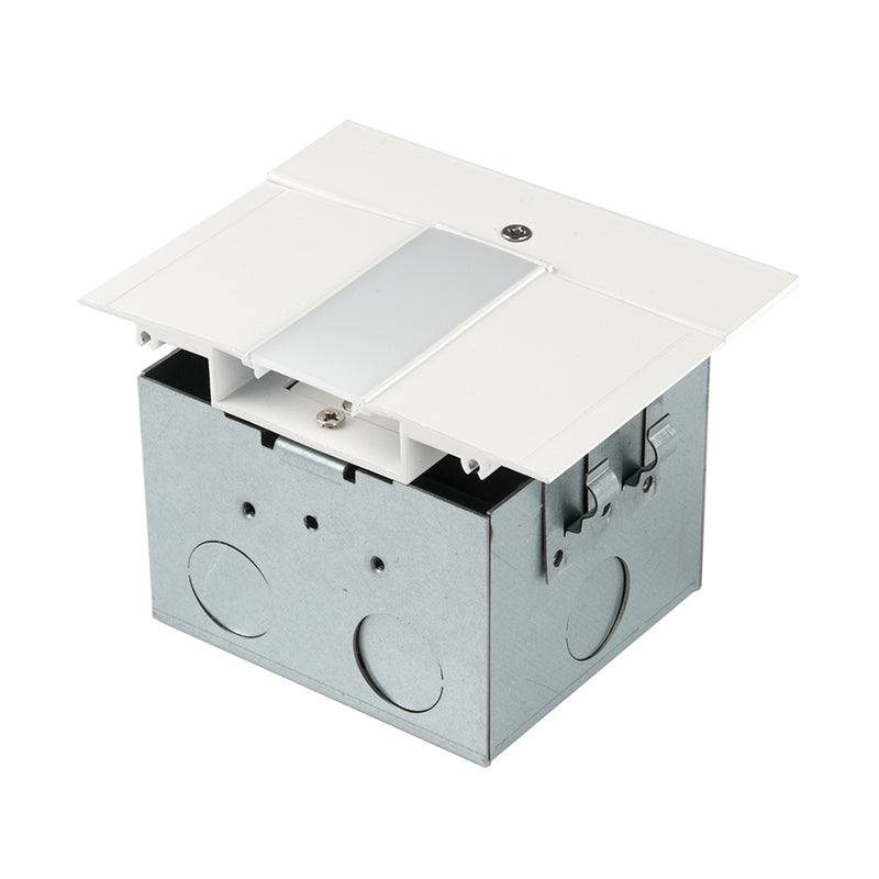 W.A.C. Lighting LED-T-RBOX1-WT Architectural Channel, White