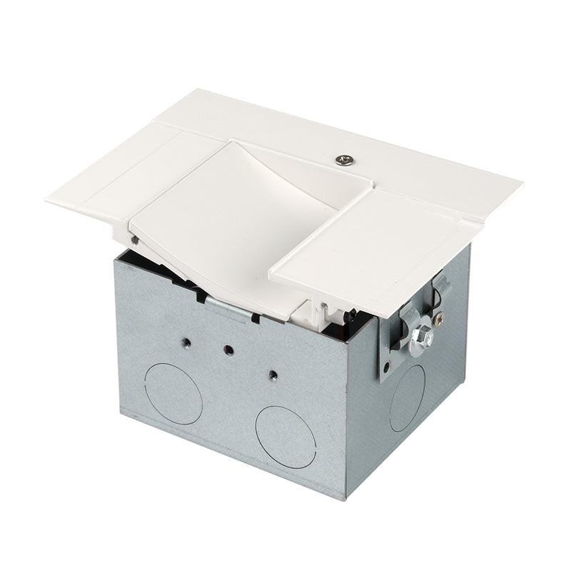 W.A.C. Lighting LED-T-RBOX2-WT Architectural Channel, White