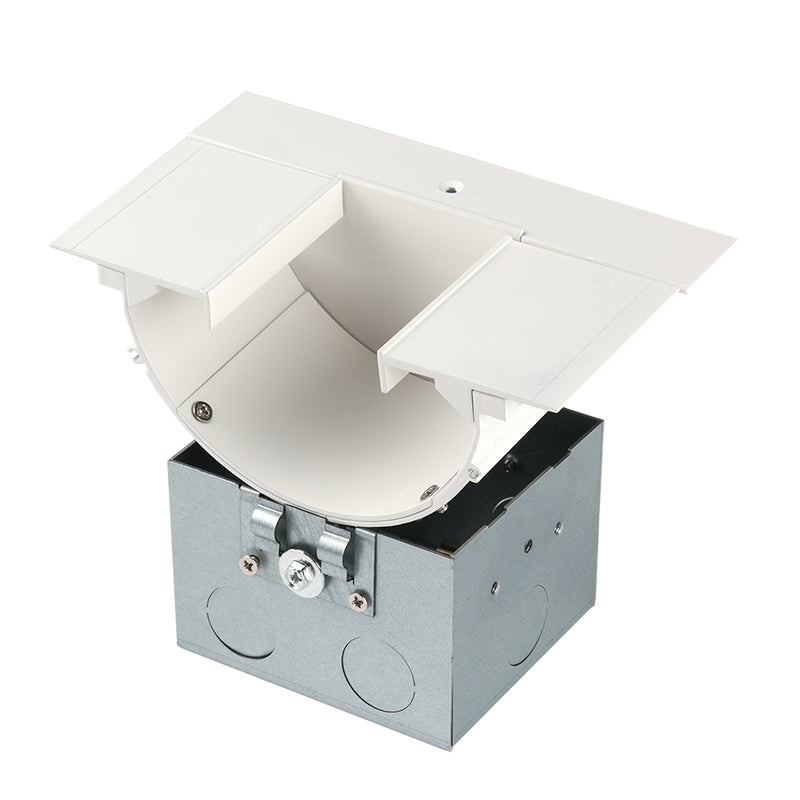 W.A.C. Lighting LED-T-RBOX3-WT Architectural Channel, White
