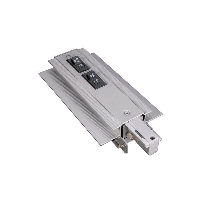 W.A.C. Lighting WEDL-RTL-7A-PT Live End Connector, Platinum