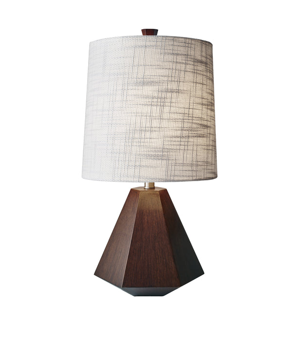 Adesso Home 1508-15 Table Lamp, Walnut Birch Wood