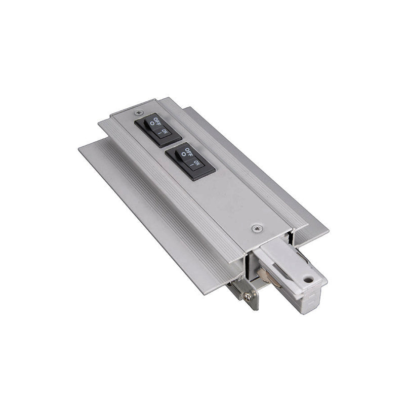 W.A.C. Lighting WEDR-RTL-5A-PT Live End Connector, Platinum