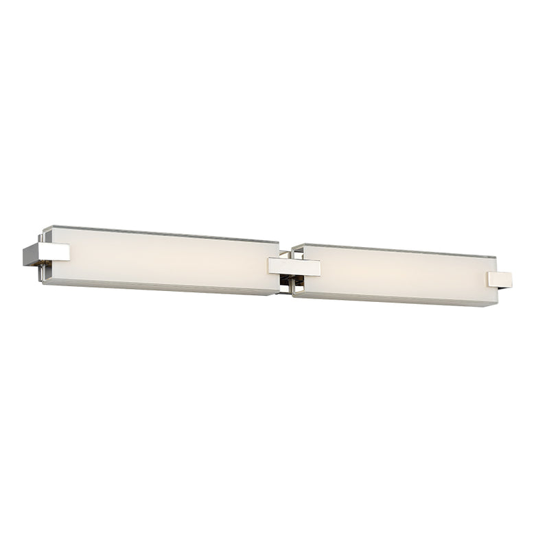 W.A.C. Lighting WS-79636-PN LED Bathroom Vanity, Polished Nickel