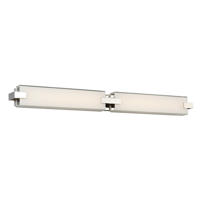 W.A.C. Lighting WS-79636-PN LED Bathroom Vanity, Polished Nickel
