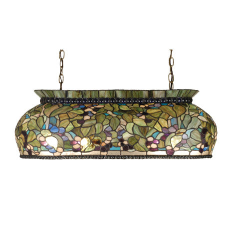 Meyda Tiffany 52162 12 Light Pendant, Pr Purple/Blue