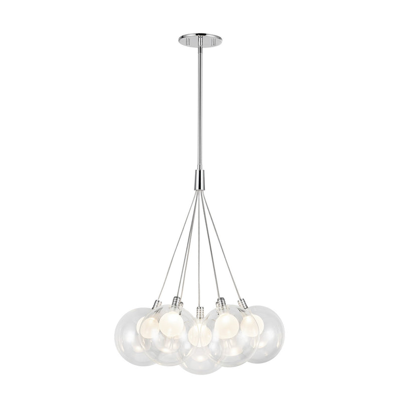 Kuzco Lighting CH3117 LED Chandelier, Chrome