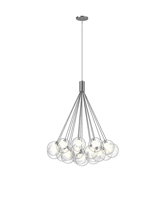 Kuzco Lighting CH3128 LED Chandelier, Chrome