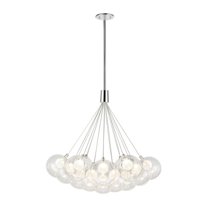 Kuzco Lighting CH3128 LED Chandelier, Chrome