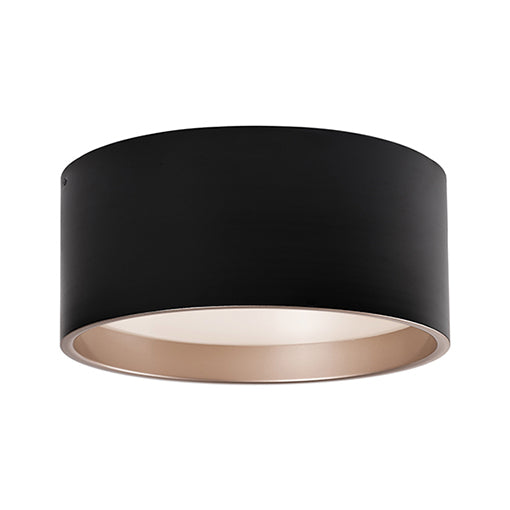 Kuzco Lighting FM11418-BK LED Flush Mount, Black