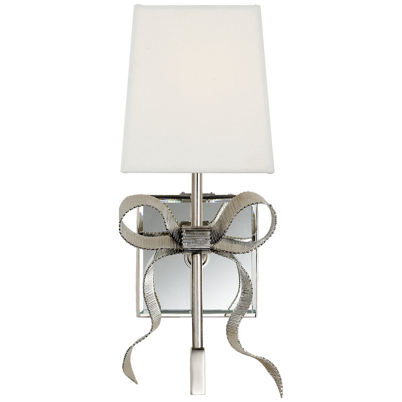 Visual Comfort Signature KS 2008PN-L One Light Wall Sconce, Polished Nickel