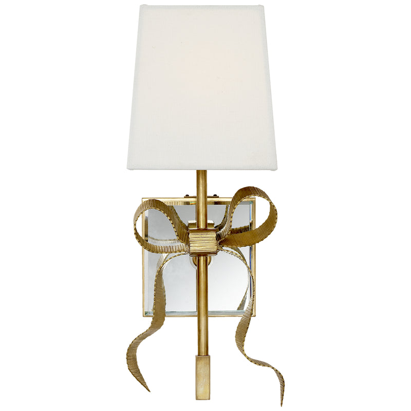 Visual Comfort Signature KS 2008SB-L One Light Wall Sconce, Soft Brass