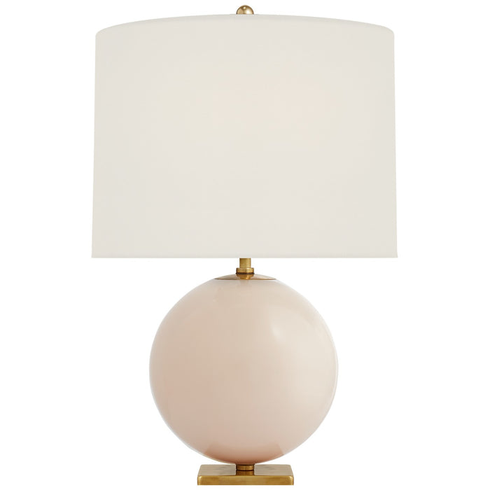 Visual Comfort Signature KS 3014BLS-L One Light Table Lamp, Blush