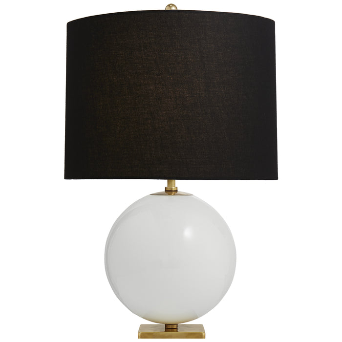 Visual Comfort Signature KS 3014CRE-BL One Light Table Lamp, Cream