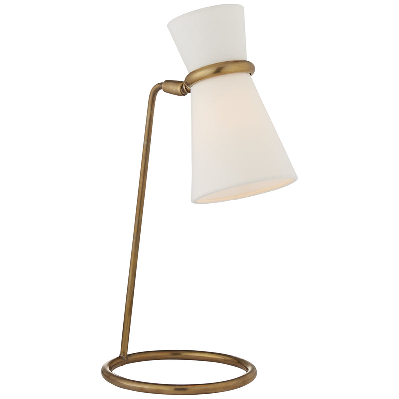 Visual Comfort Signature ARN 3003HAB-L One Light Table Lamp, Hand-Rubbed Antique Brass