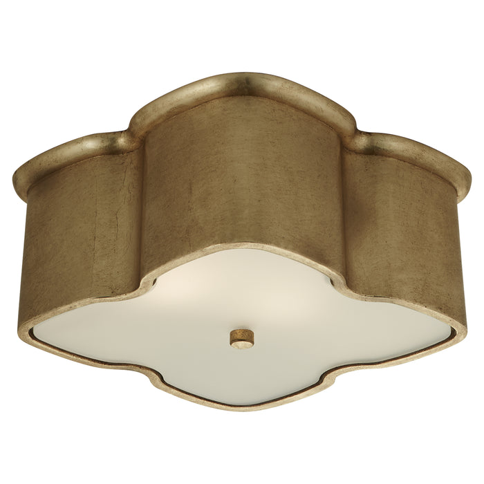 Visual Comfort Signature ARN 4041G Two Light Flush Mount, Gild
