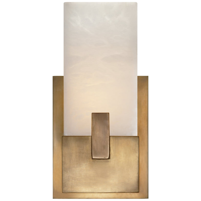 Visual Comfort Signature KW 2113AB-ALB LED Bath Sconce, Antique-Burnished Brass