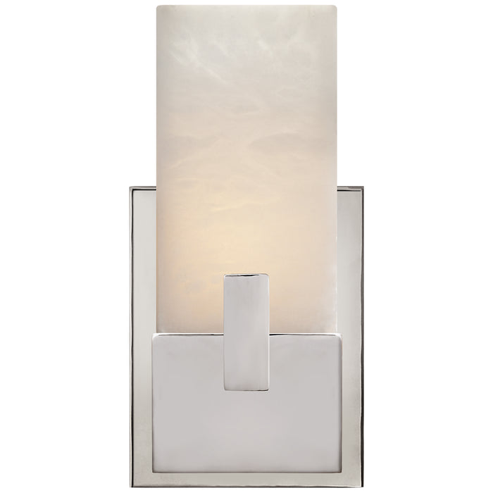 Visual Comfort Signature KW 2113PN-ALB LED Bath Sconce, Polished Nickel