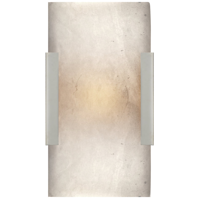 Visual Comfort Signature KW 2115PN-ALB LED Bath Sconce, Polished Nickel
