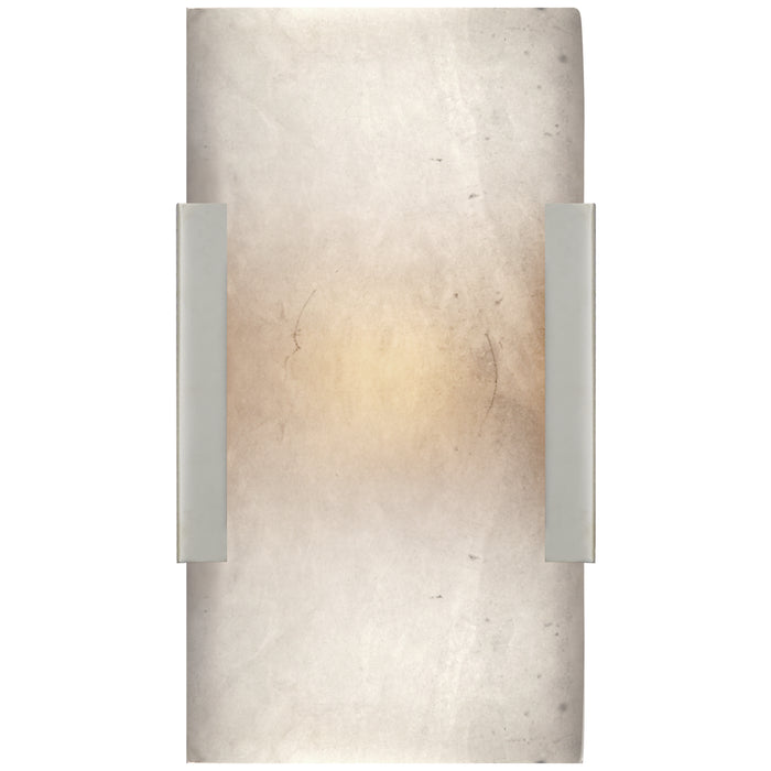 Visual Comfort Signature KW 2115PN-ALB LED Bath Sconce, Polished Nickel