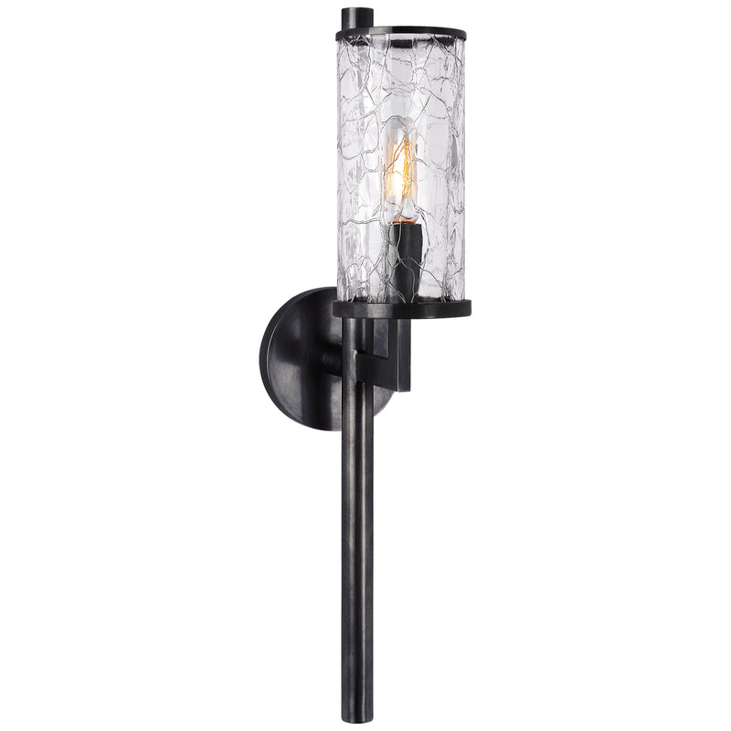 Visual Comfort Signature KW 2200BZ-CRG One Light Wall Sconce, Bronze