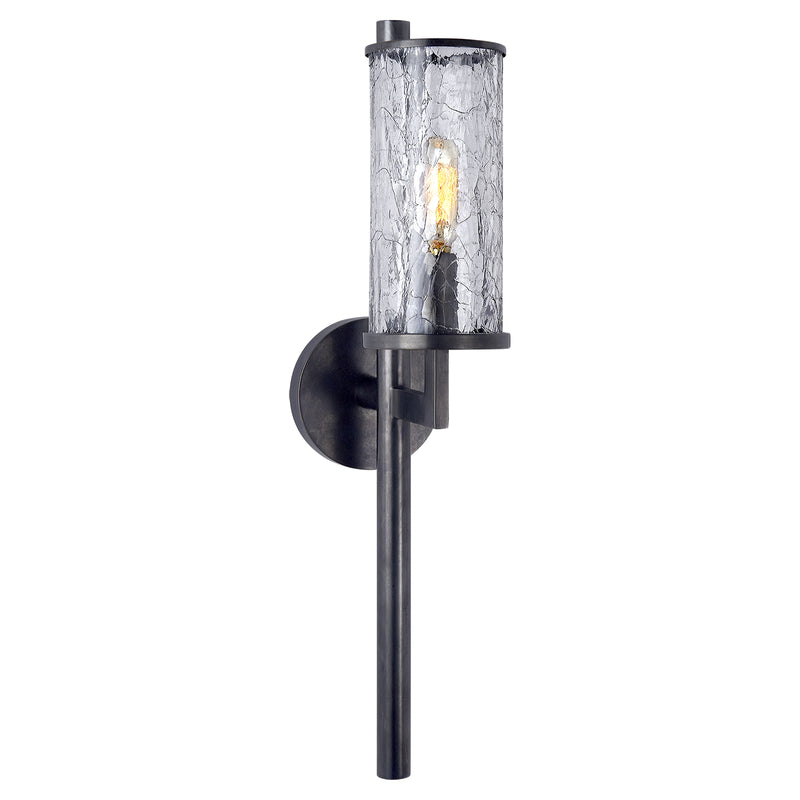 Visual Comfort Signature KW 2200BZ-CRG One Light Wall Sconce, Bronze