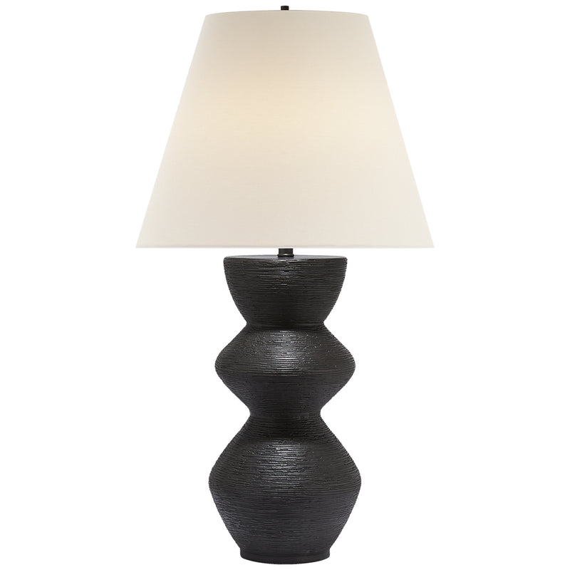 Visual Comfort Signature KW 3055AI-L One Light Table Lamp, Aged Iron