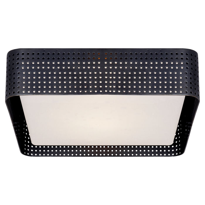 Visual Comfort Signature KW 4061BZ-CDG Two Light Flush Mount, Bronze