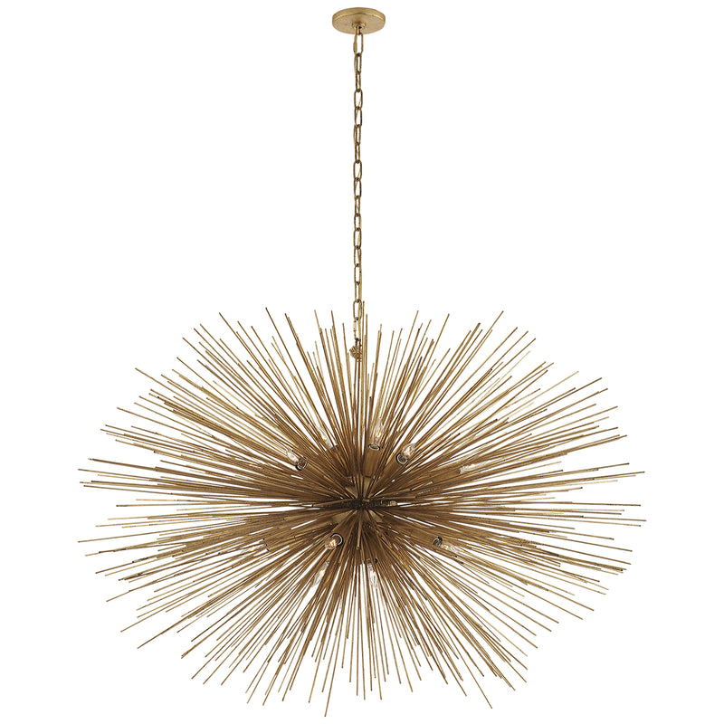 Visual Comfort Signature KW 5075G 20 Light Chandelier, Gild
