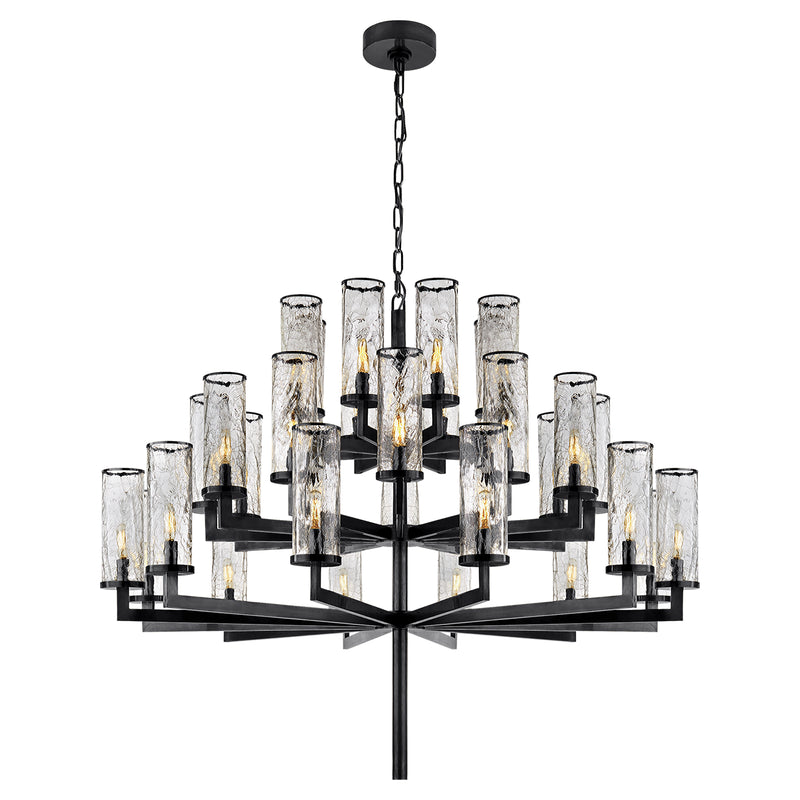 Visual Comfort Signature KW 5202BZ-CRG 32 Light Chandelier, Bronze