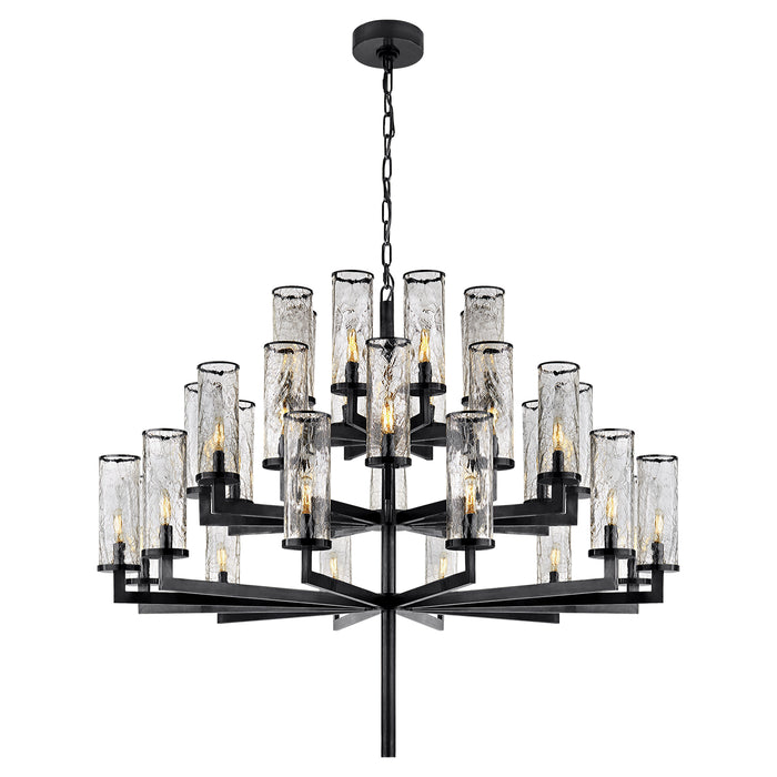 Visual Comfort Signature KW 5202BZ-CRG 32 Light Chandelier, Bronze